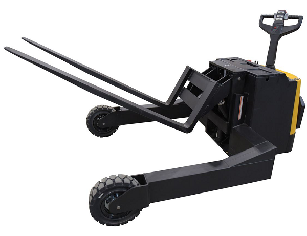 All Terrain Tilting Electric-Powered Pallet Jack 2500 lb Capacity Battery Powered